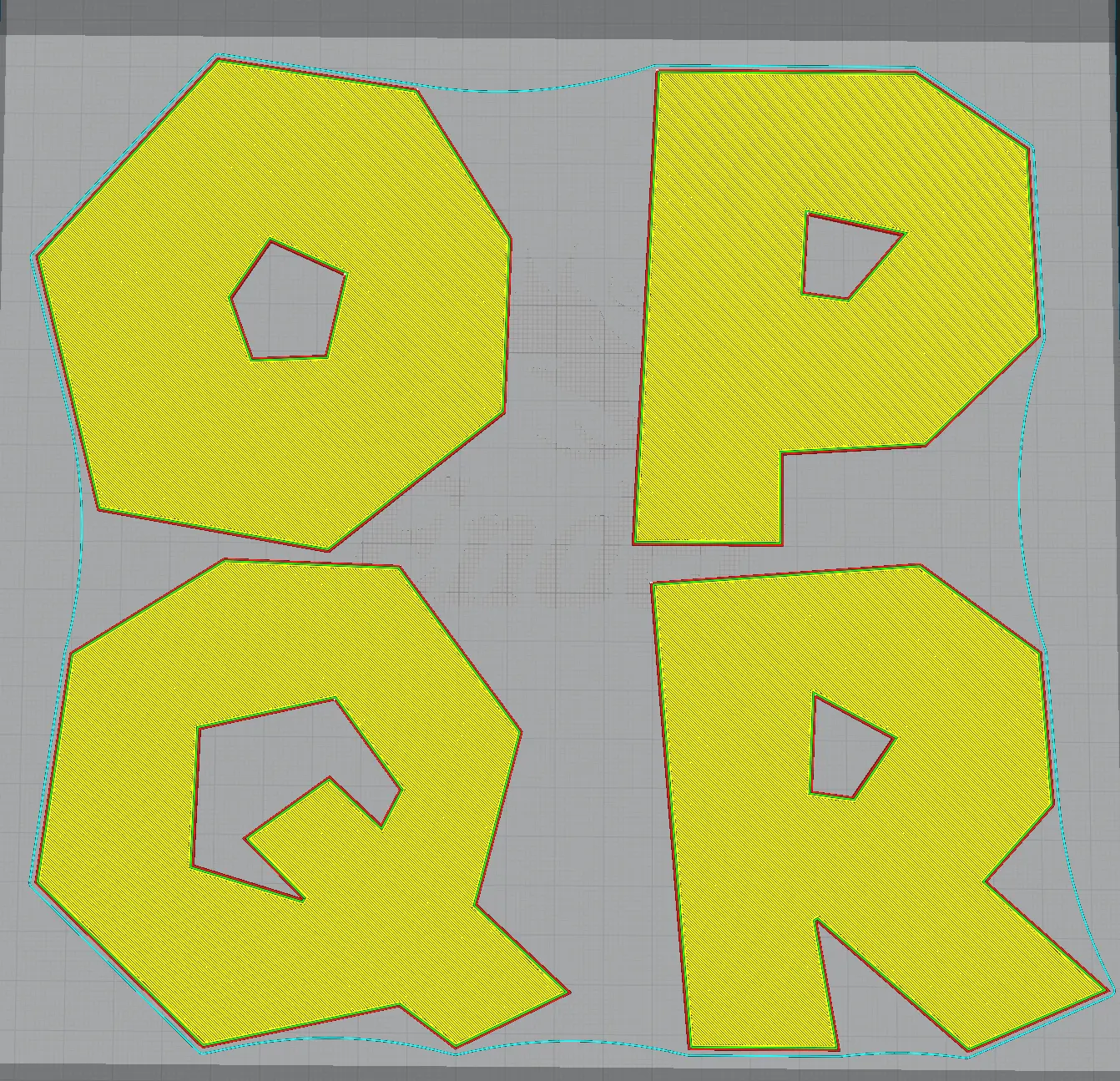 SUPER MARIO LETTERS