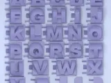 nombre 3D a partir de letras - Fuente estándar-1