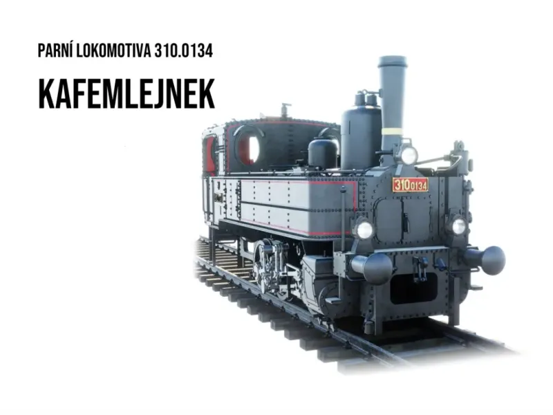 Stoomlocomotief 310.0134 "Kafemlejnek" (1:32)