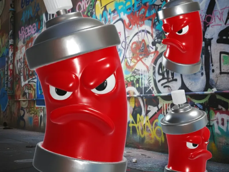 GRAFFITI CAN - SPRAY PAINT