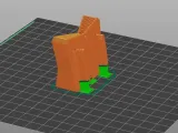 Action camera helmet mount for LS2 FF353-3