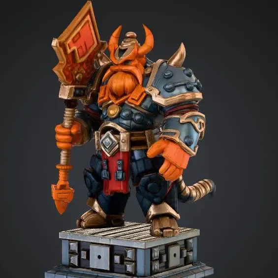 Voxel Heroes - heldenhafter Zwergenheld