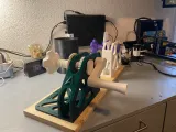 Workbench-Mountable Spool Winder with 2 Frames-4