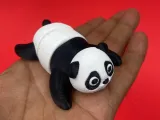 Flexi Panda Keychain Fridge Magnet-1
