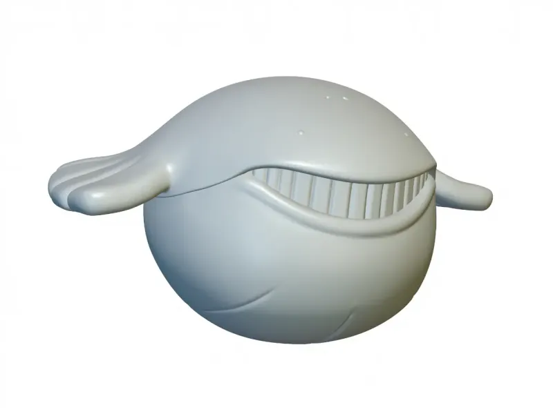 Pokemon Wailmer #320 - Ready for 3D Printing!