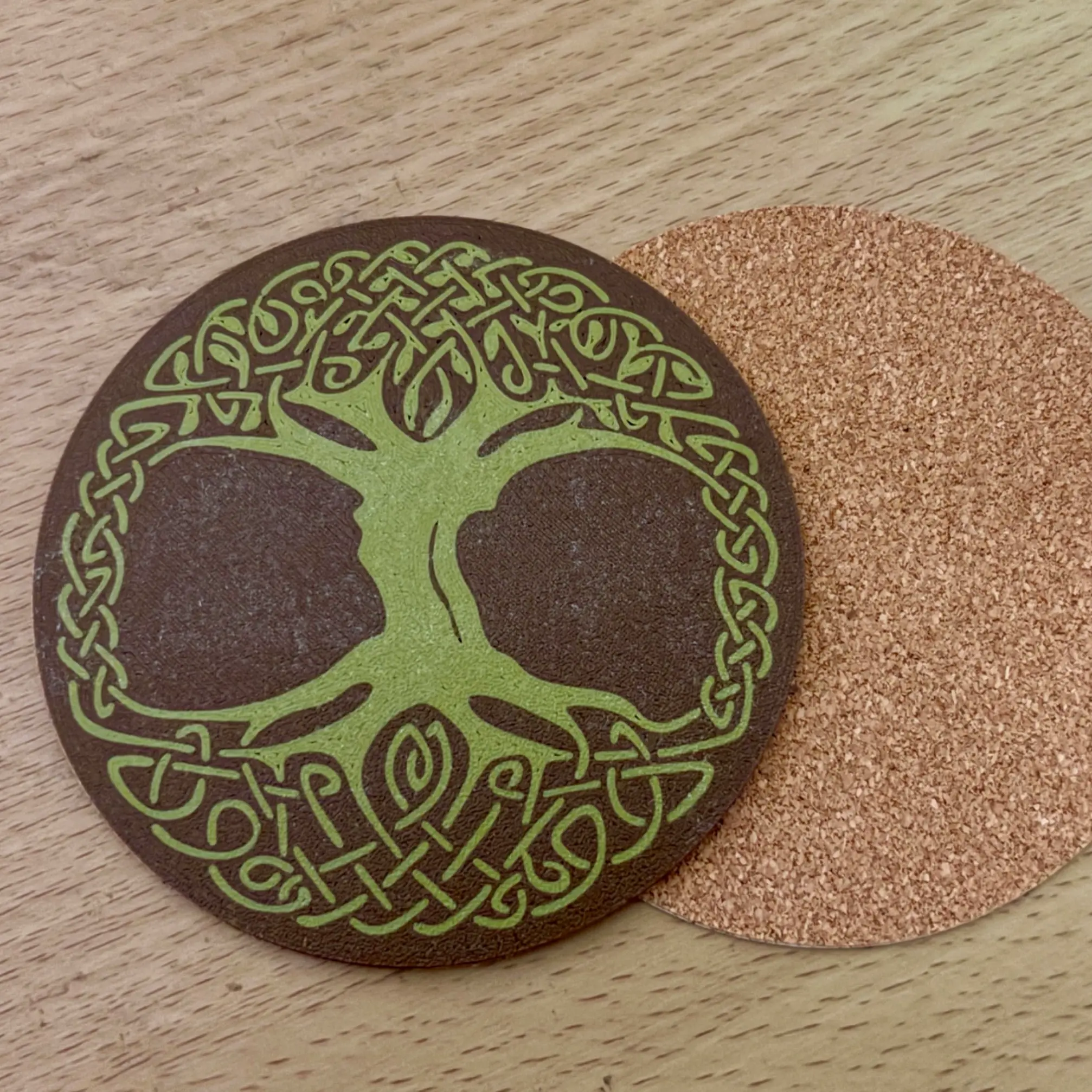 Irish Celtic Tree of Life Coaster