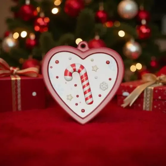Christmas decoration of a heart