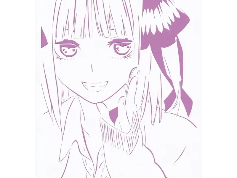 Nino Nakano stencil