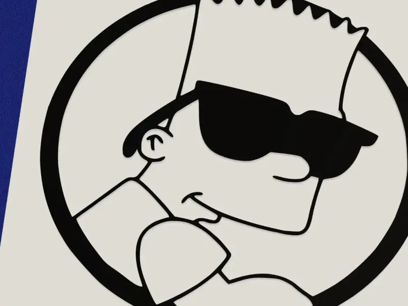 Cool Bart Simpson
