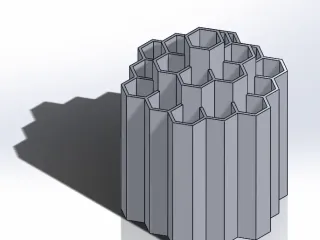 Hex Pen Holder