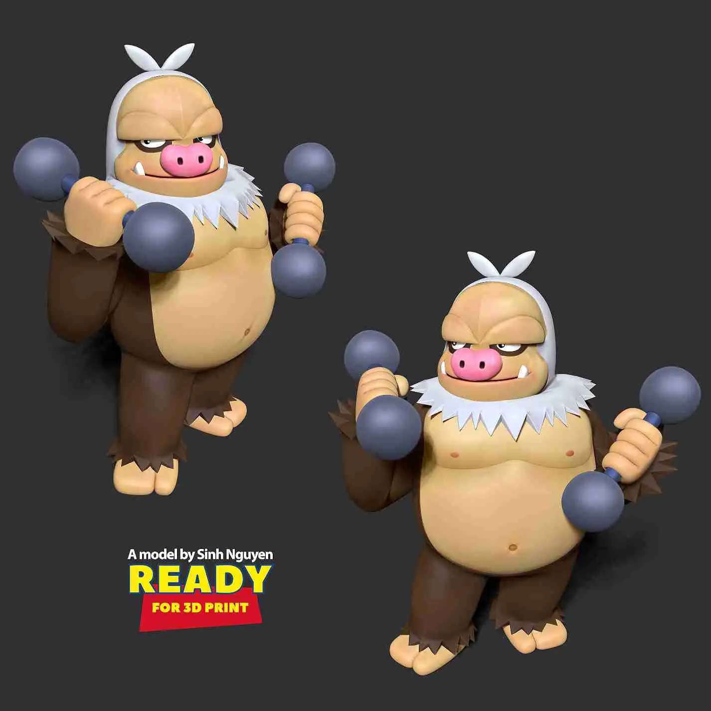 Slaking - Pokemon Fanart