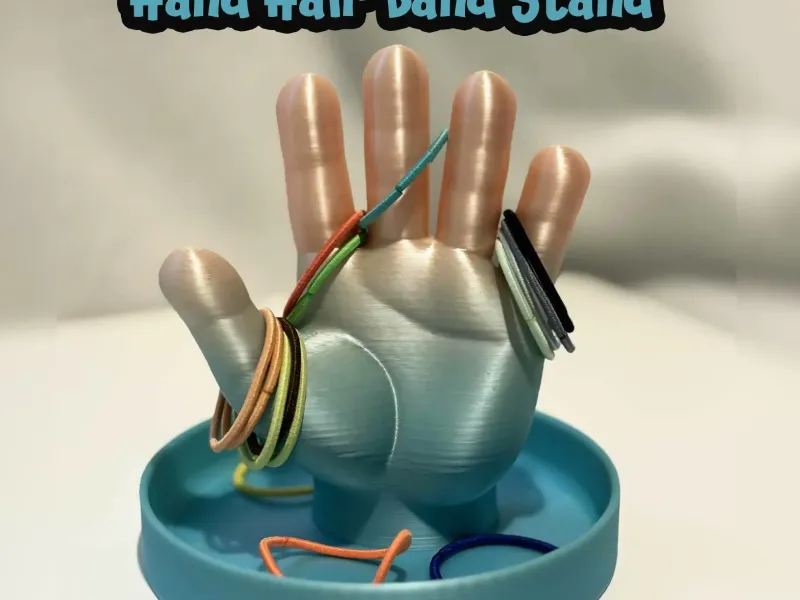 Hair band hand stand