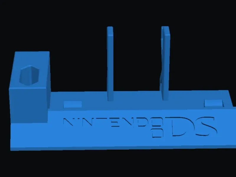 Nintendo DS stand with charger
