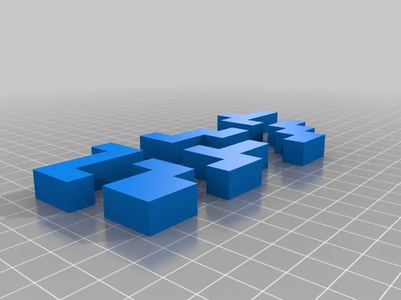  Six Hexomino 6x6 Tiling Puzzles  