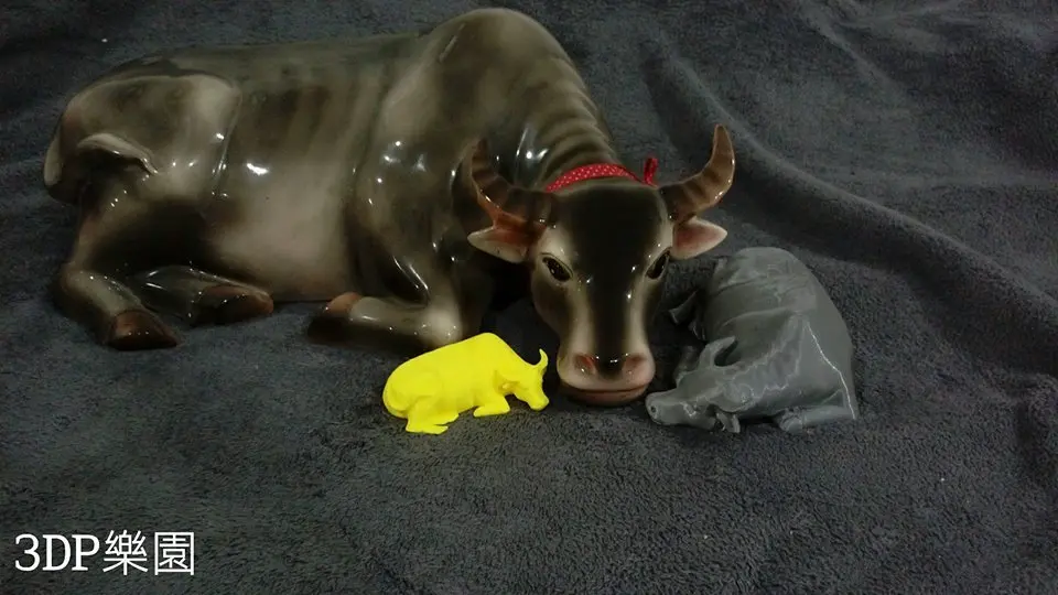 Taiwan Water buffalo (3D scan)台灣水牛