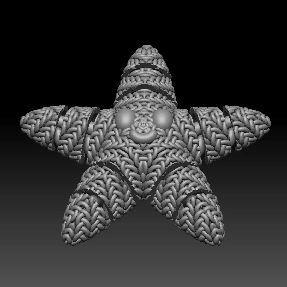 Knitted Flexi Starfish