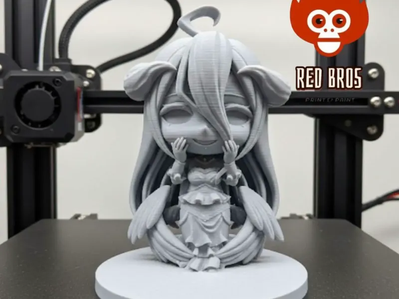 🏛️ ¡La Guardiana más Adorable! – Albedo Chibi (Overlord)