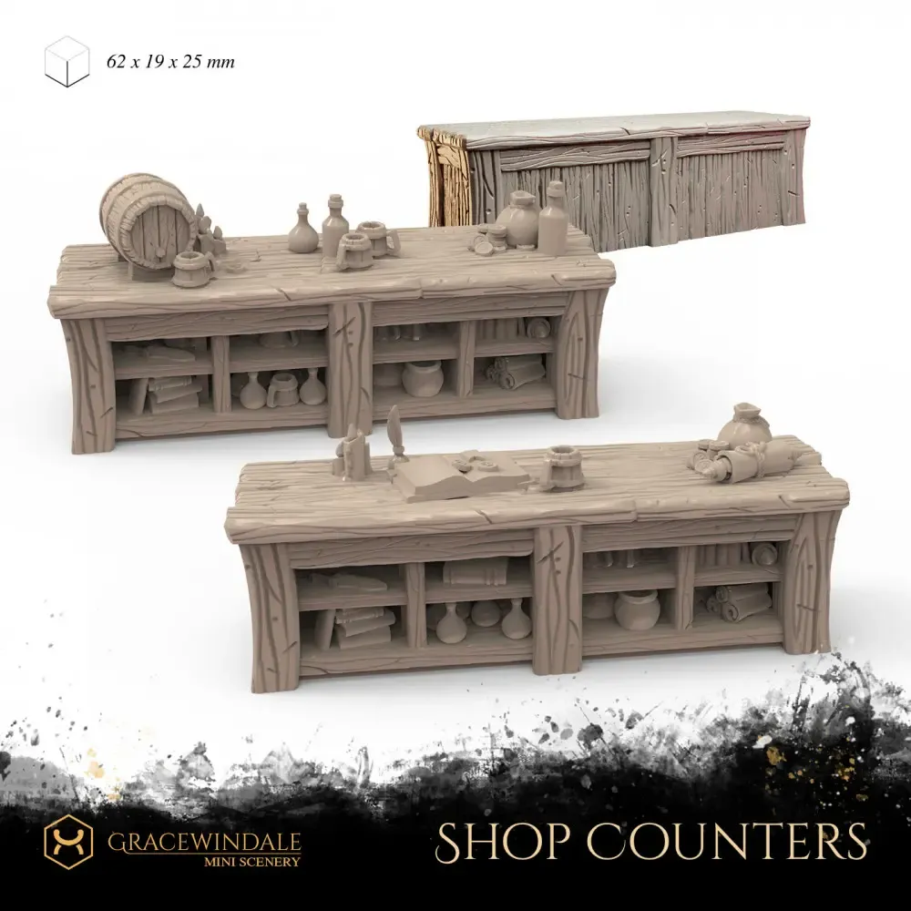 Shop and Tavern Counters