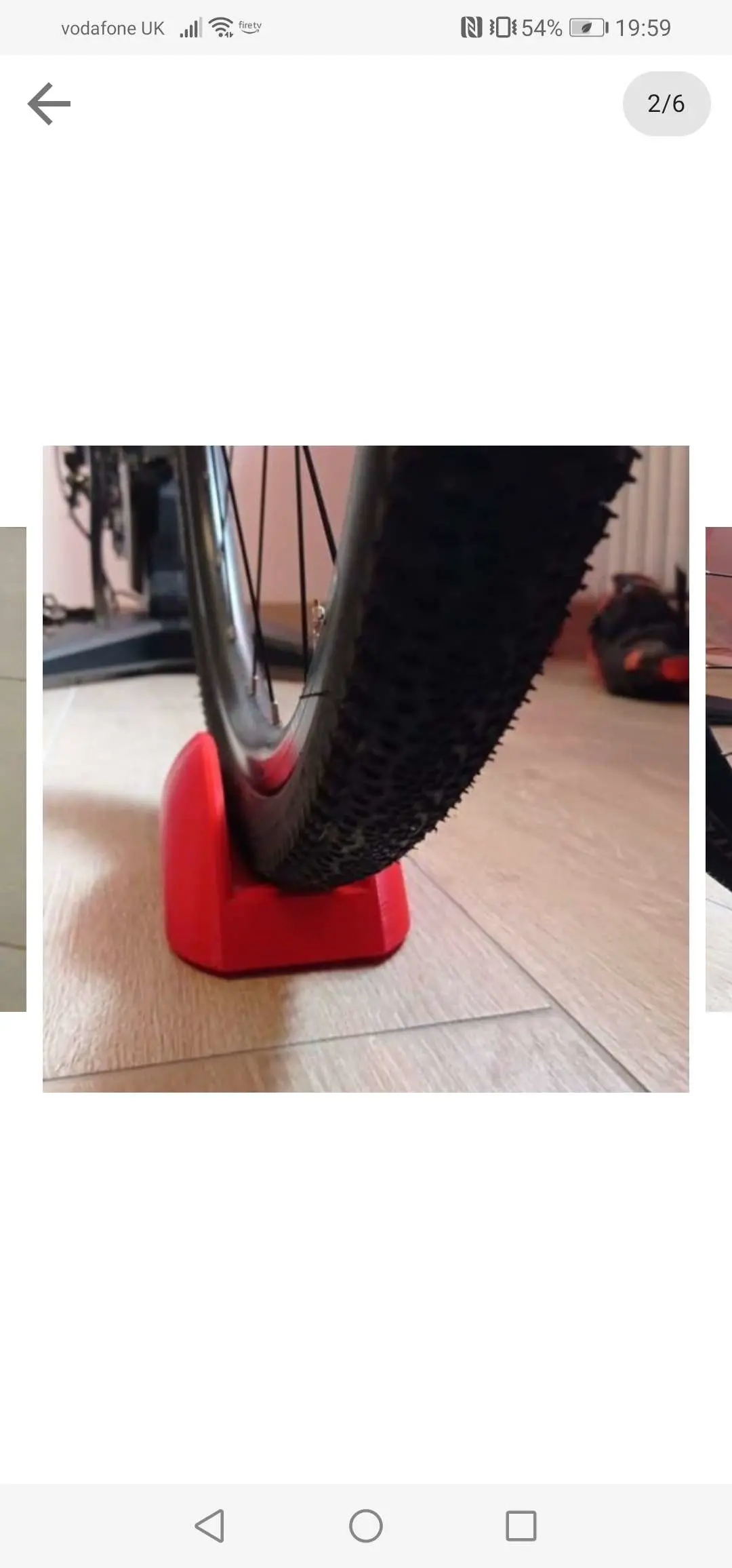 bike wheel stand