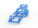 Dirt Modified stok arabasının şasisi Ölçek 1:25-3