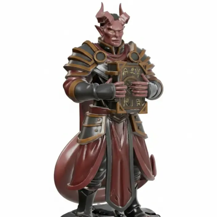 Tiefling warlock