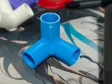 Raccordo a gomito per tubo DN20 (design ottimizzato per una stampa perfettamente rotonda)-2
