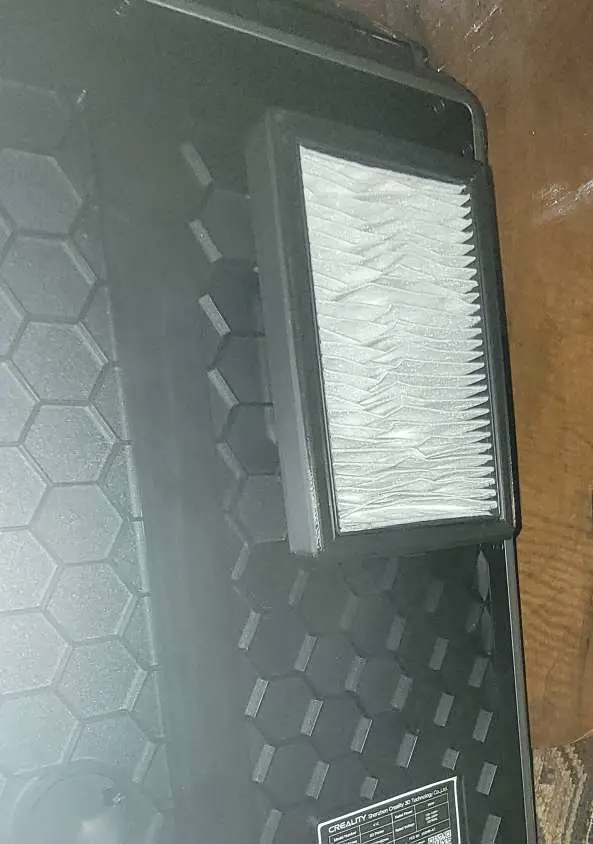 Creality K1C HEPA filter case for exhaust fan