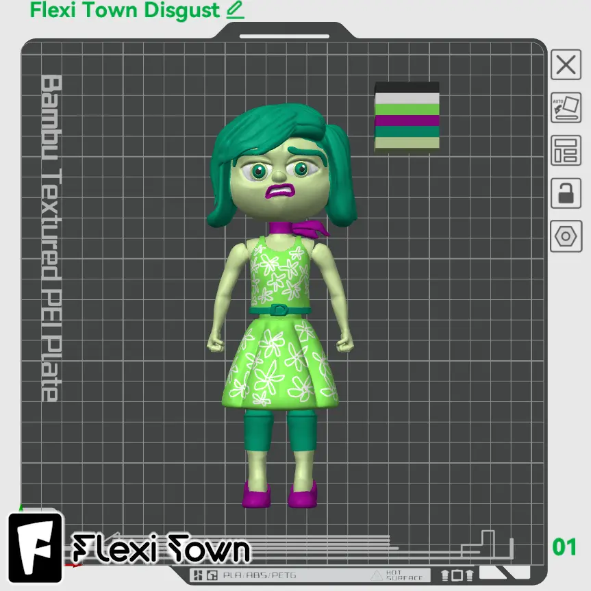 Flexi Print-in-Place Disgust