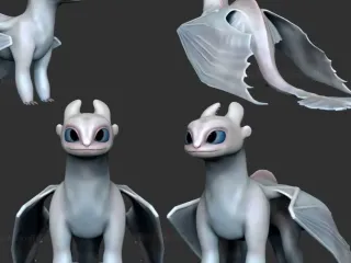 Ligthfury como entrenar a tu dragon -How to Train Your Drago