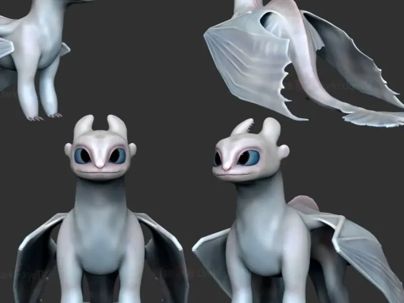 Ligthfury como entrenar a tu dragon -How to Train Your Drago