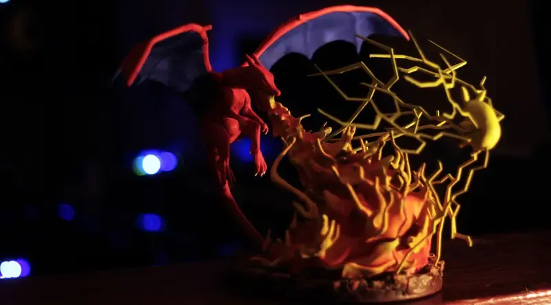 Pikachu vs Charizard