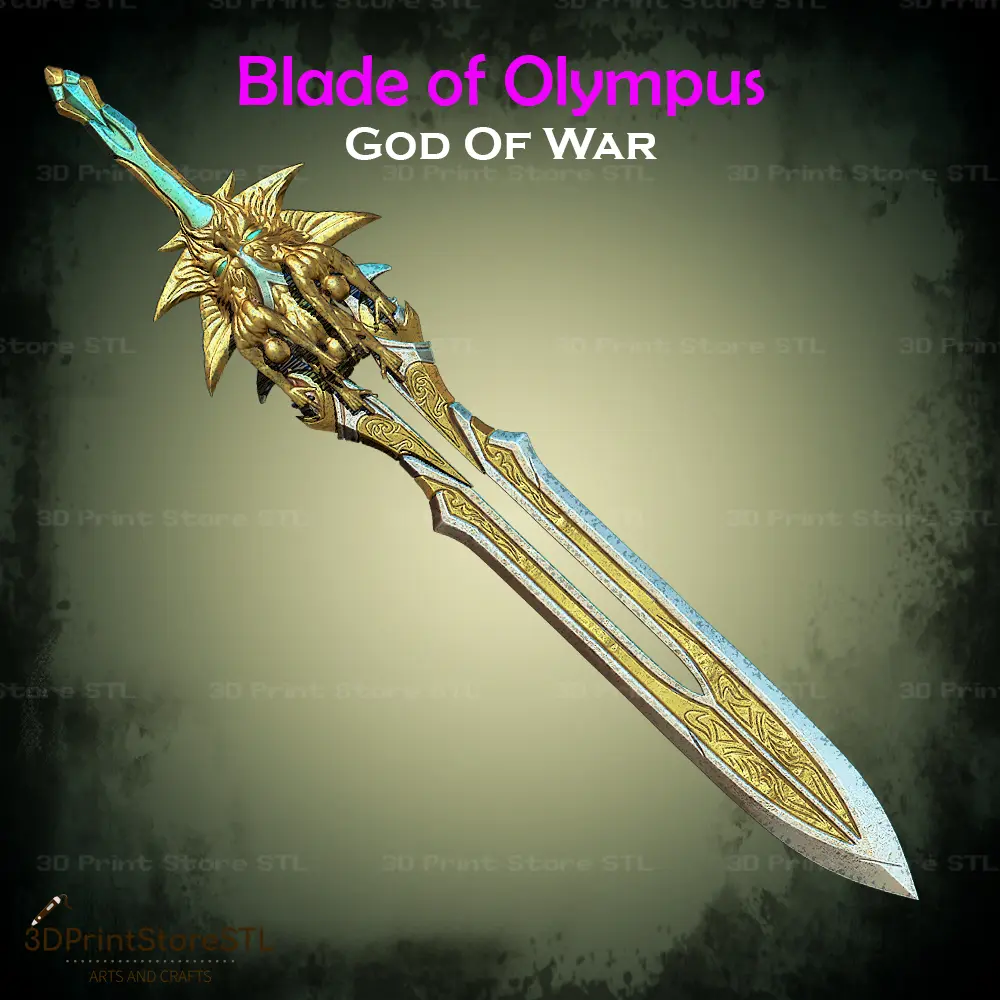 Blade Of Olympus Cosplay God of War - STL File