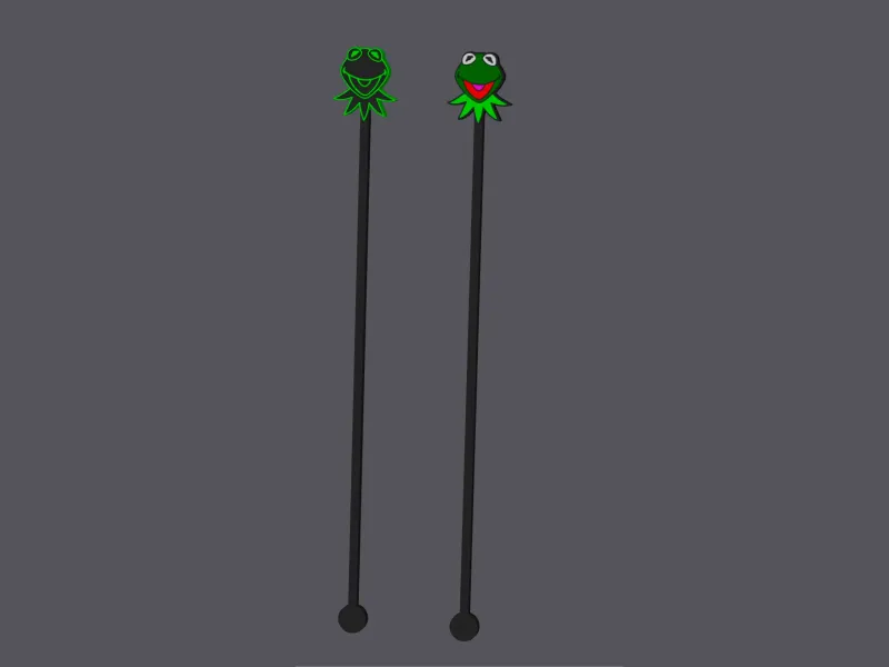 Kermit - Muppets - Cocktailsticks