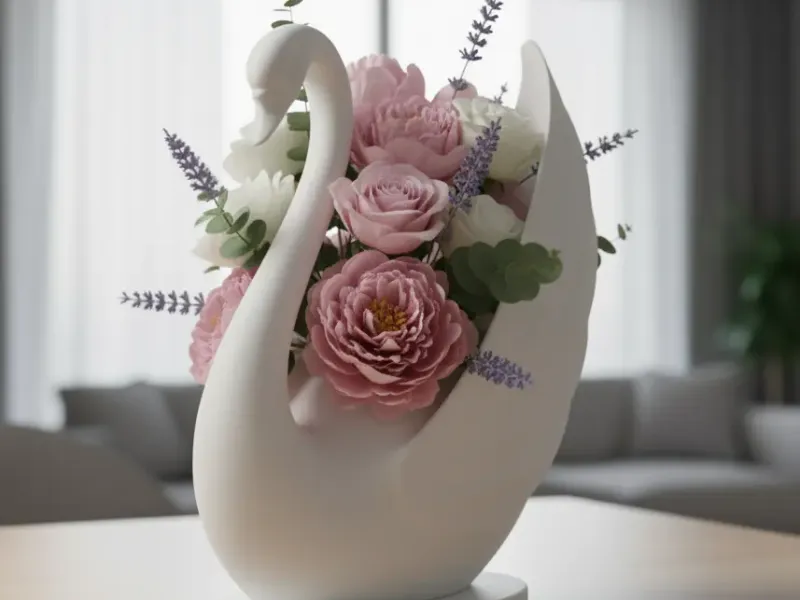 Swan Vase 