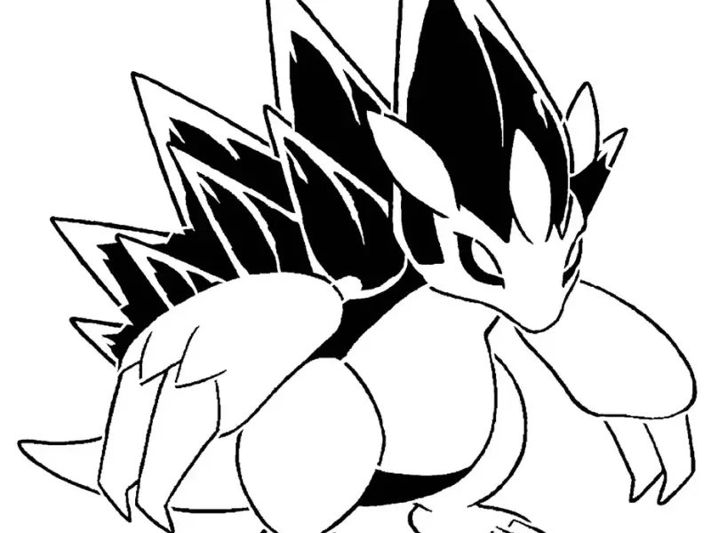 Alolan Sandslash stencil