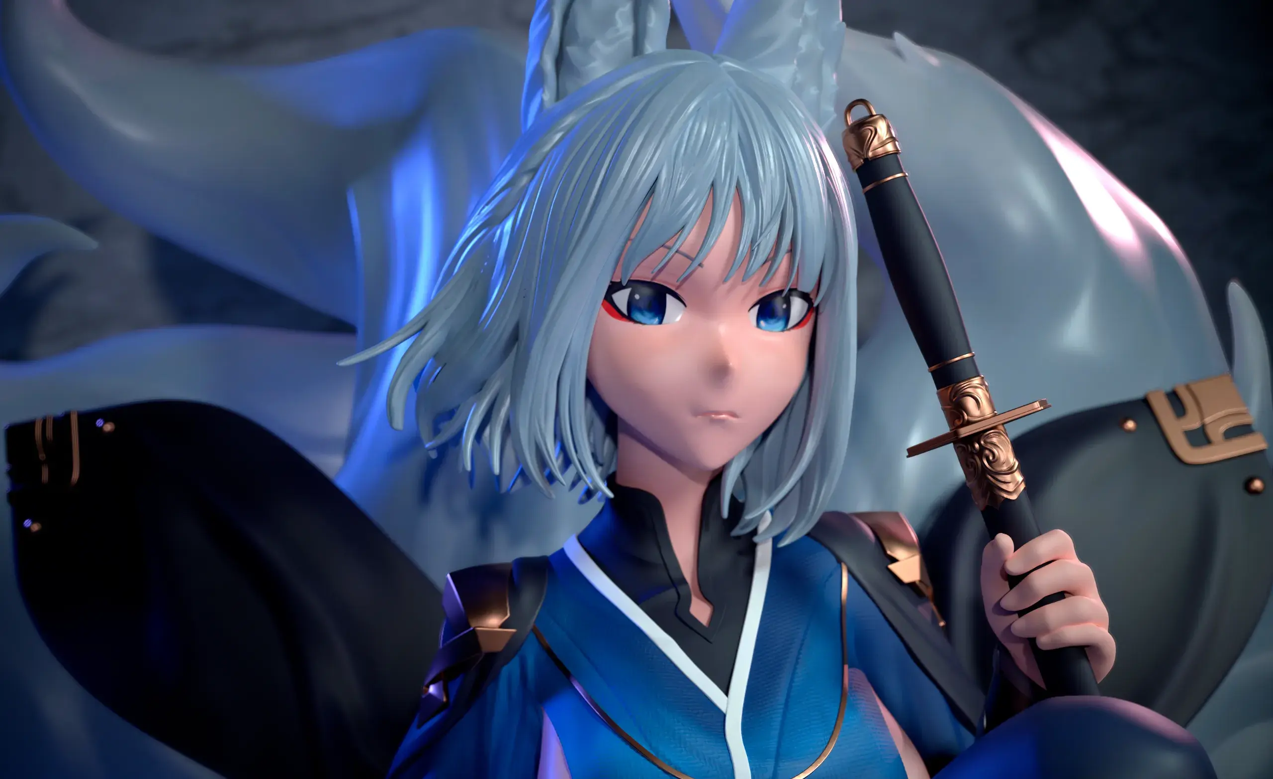 Board Games & Card Games STL Download - Kaga Azur Lane - Shinobi 9