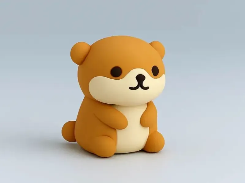 cute otter