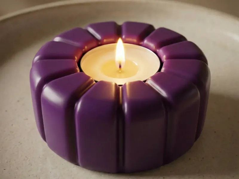 Geometric Petal Tealight Holder | Modern Decor