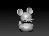 Rubber Duck - Mickey disney model - 3D print-2