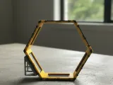 Modular Indoor Bee Hive – Stackable Hexagon Frames-2