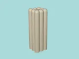 Candle Mold A01 - Molding Maker Wick Template-1