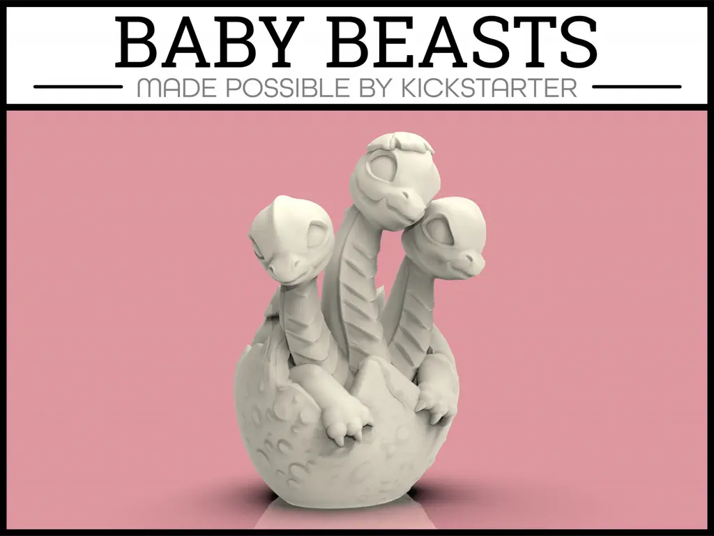 Baby Hydra - Tabletop Miniature