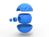 Bubbly chocolate orb-6