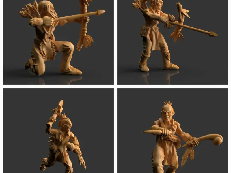 Set di soldati 6 figure