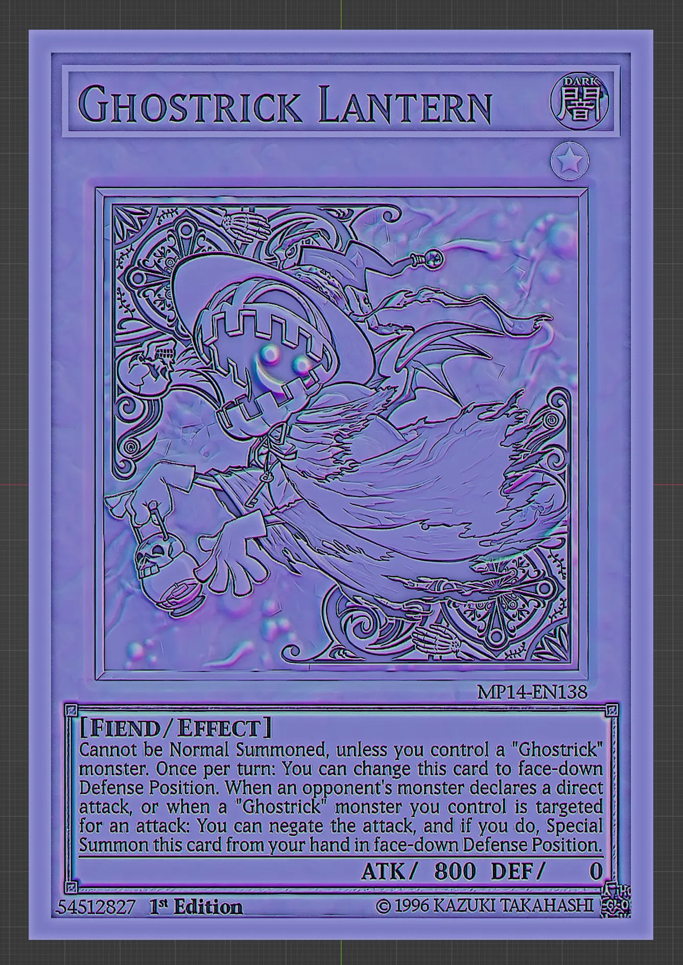 ghostrick lantern - yugioh