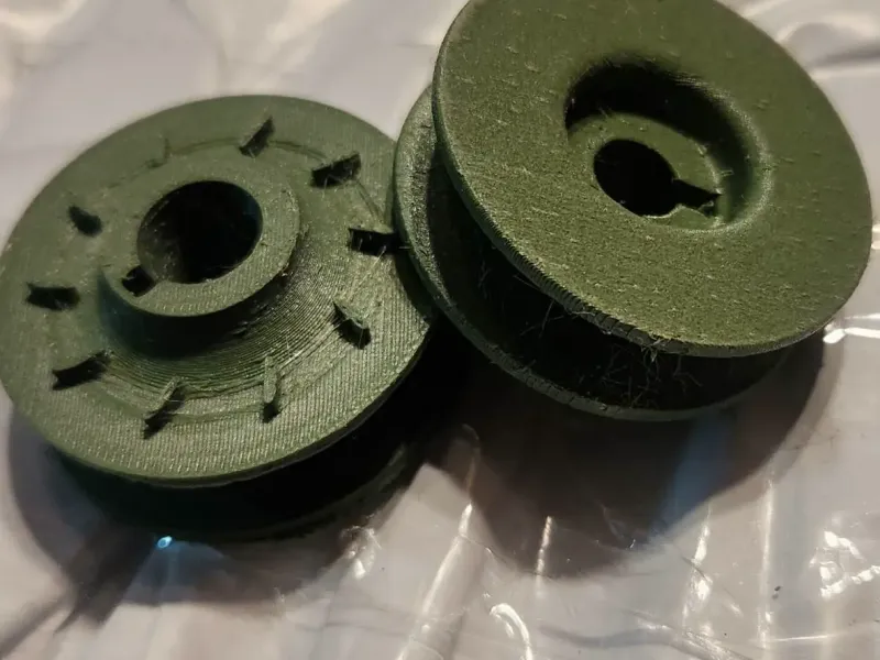 Sewing Machine Servo Motor Pulley. 26mm Reduces Speed by 50%