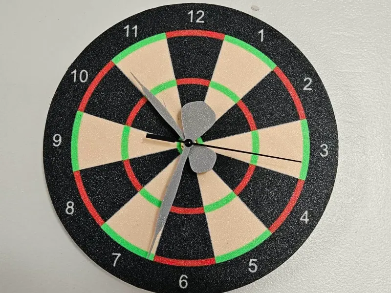 Dartboard Clock