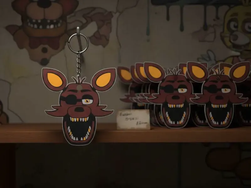 LLAVERO FOXY-FNAF