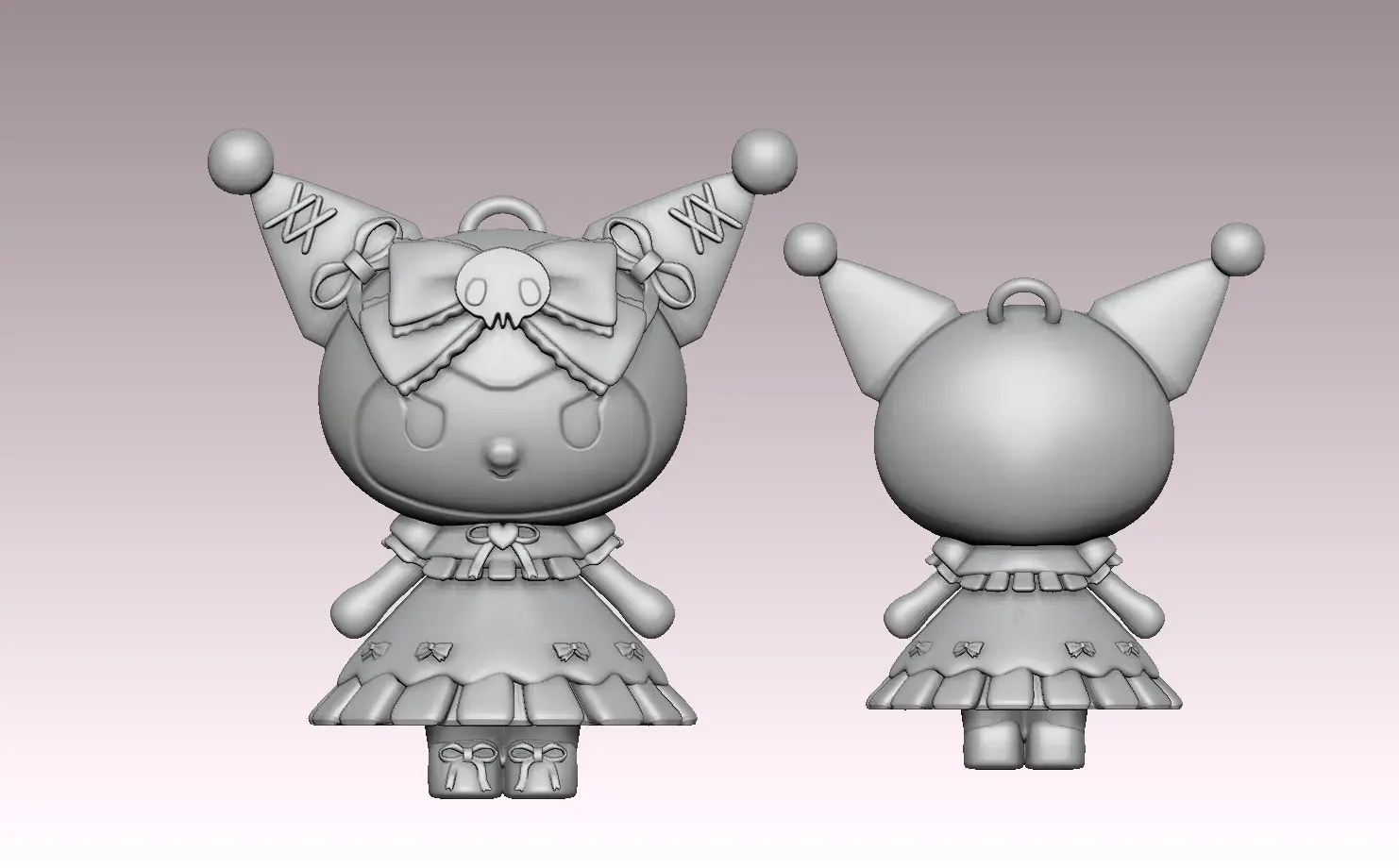 Kuromi and My Melody Goth Collection