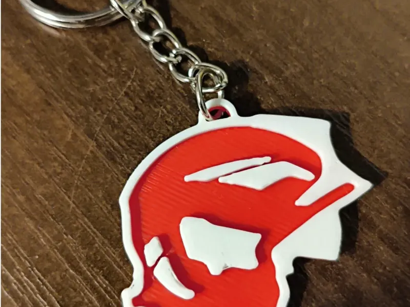 Hełm Strażacki breloczek firefighter helmet keychain